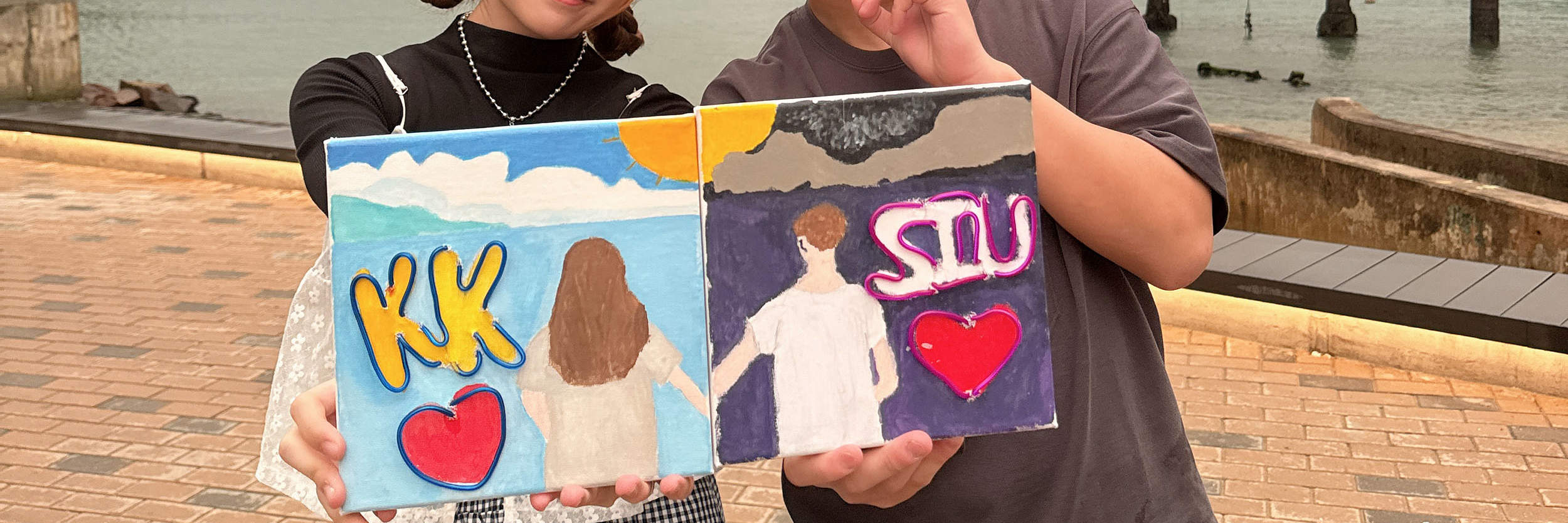 Workshop Seni Neon Light JUST BE 【Termasuk Workshop Beruang Cair Kecil】｜Desa Seni Ma Wan, Hong Kong